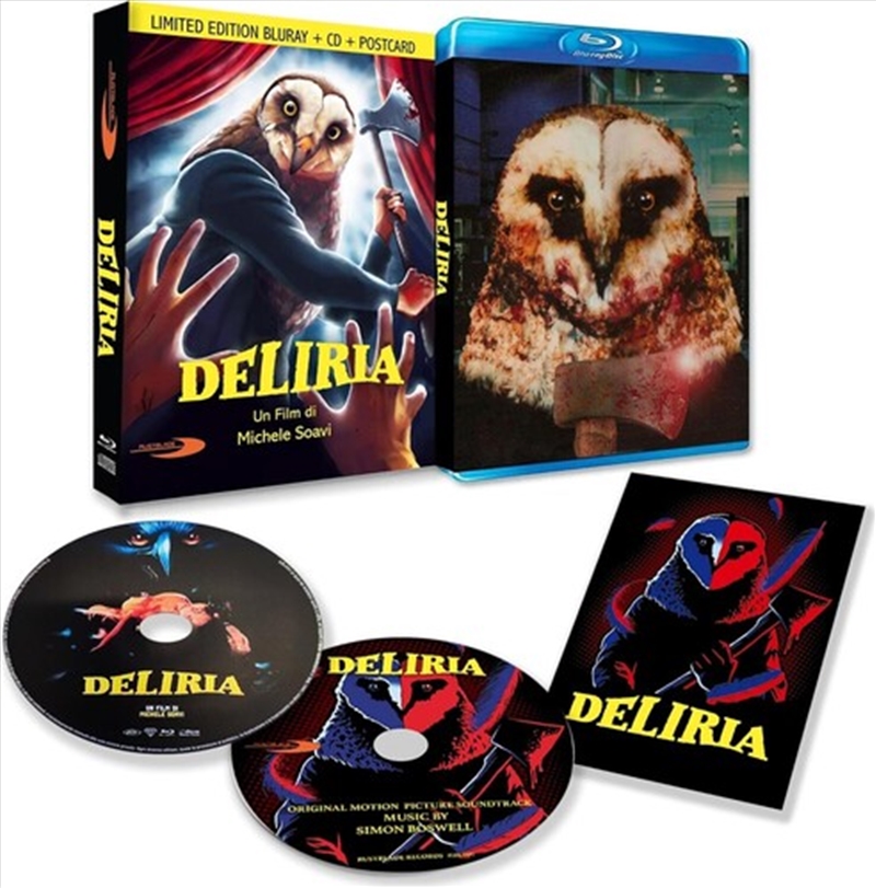 Deliria - All-Region/1080p Blu-Ray includes Slipcase, Soundtrack CD & Postcards/Product Detail/Horror