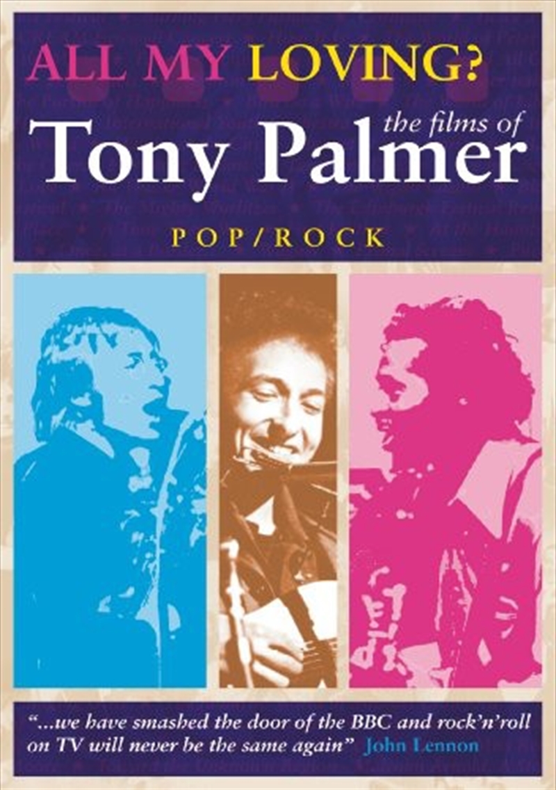 All My Loving - The Films of Tony Palmer/Product Detail/Documentary