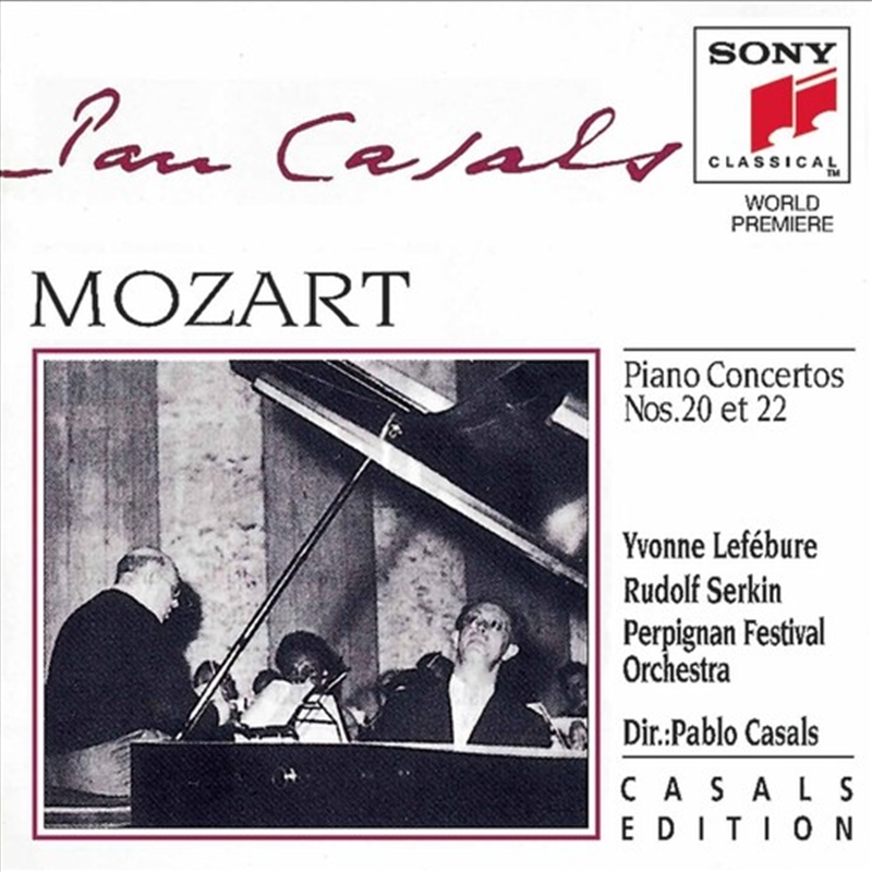 Piano Concerti 20 & 22/Product Detail/Classical