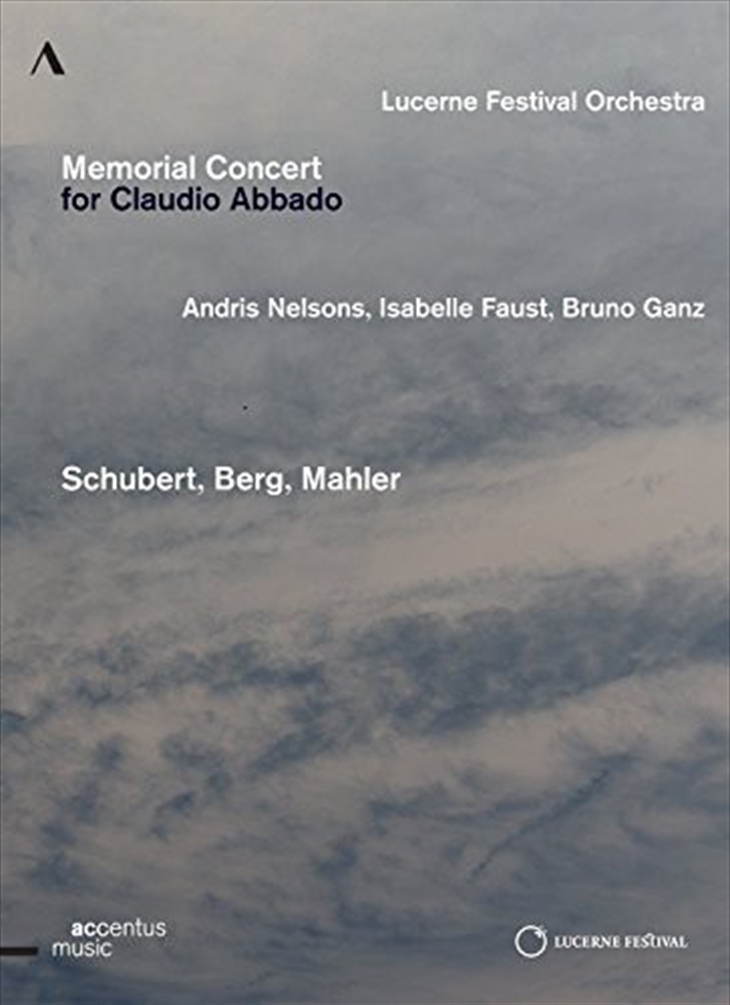 Memorial Concert for Claudio Abbado/Product Detail/Classical