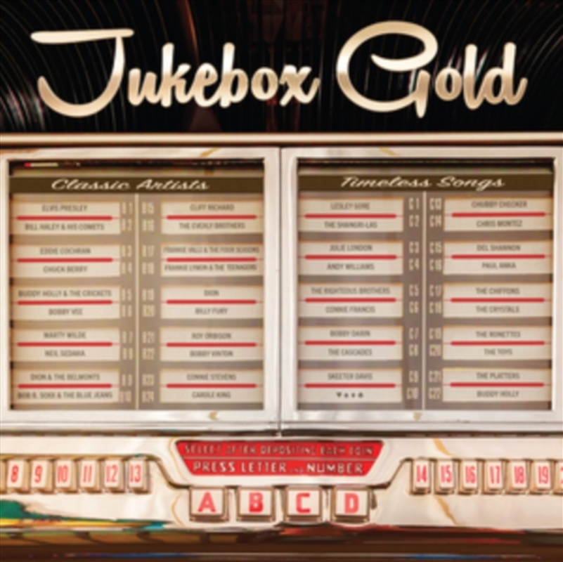 Jukebox Gold - Timeless Hits / Various - Black Vinyl/Product Detail/Rock/Pop