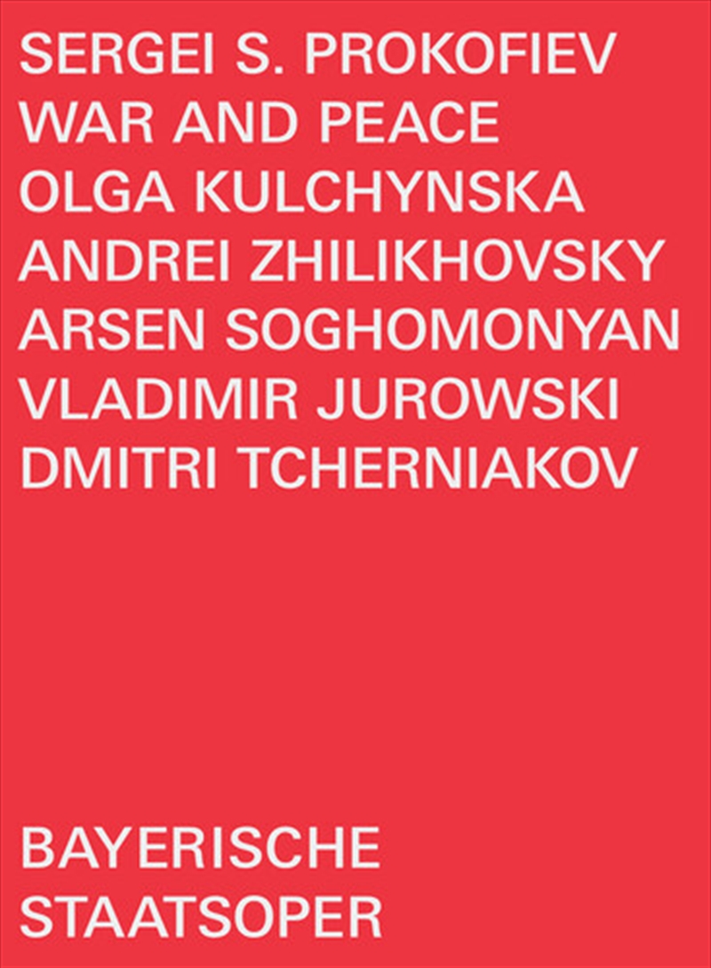 Prokofiev - War and Peace/Product Detail/Classical