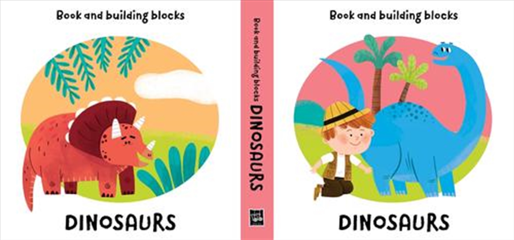 My Dino Tower (Book & Building Blocks)/Product Detail/Early Childhood Fiction Books