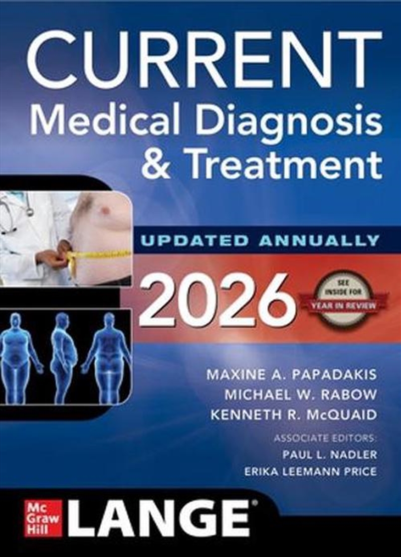 Current Medical Diagnosis & Treatment 2026/Product Detail/Healthcare