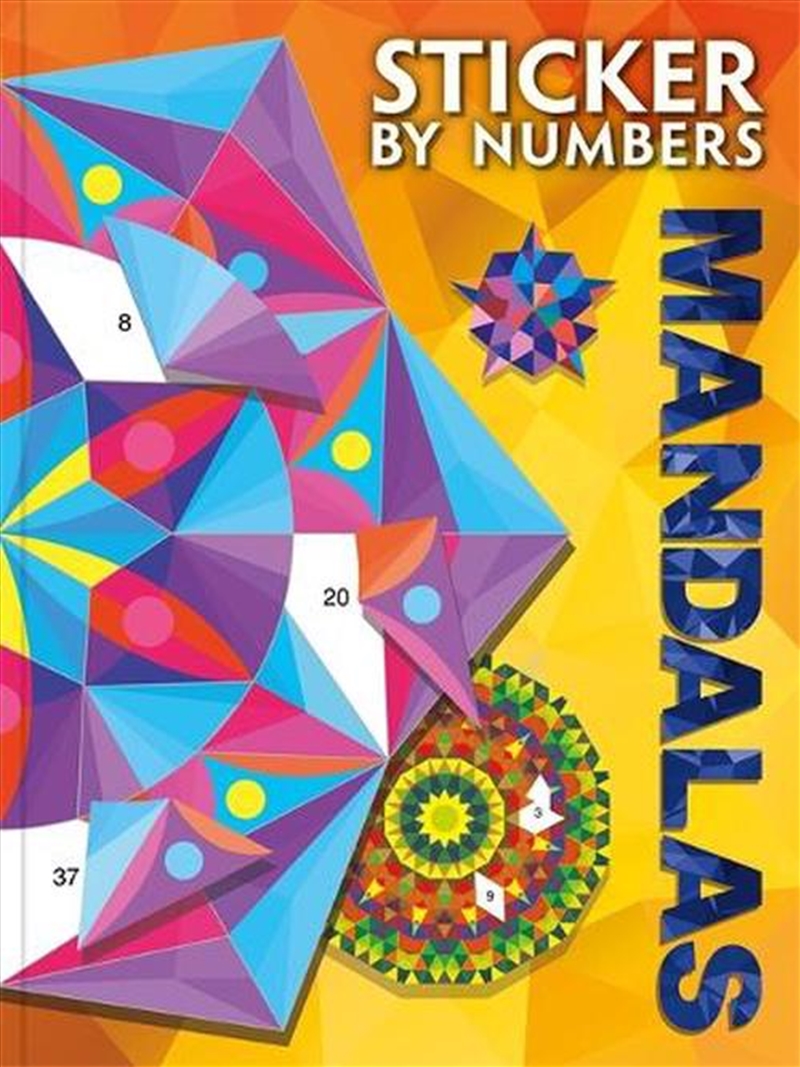 Sticker By Numbers: Mandalas/Product Detail/Adults Activity Books
