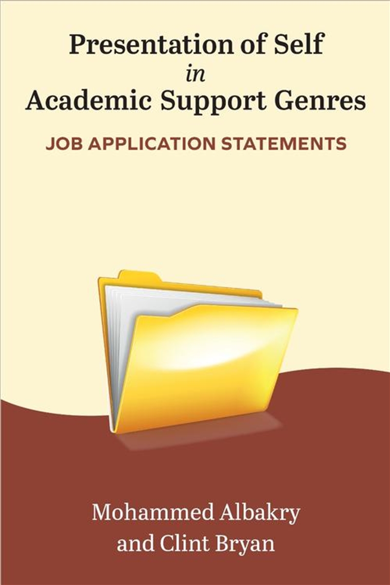 Presentation Of Self In Academic Support Genres : Job Application Statements/Product Detail/Teaching