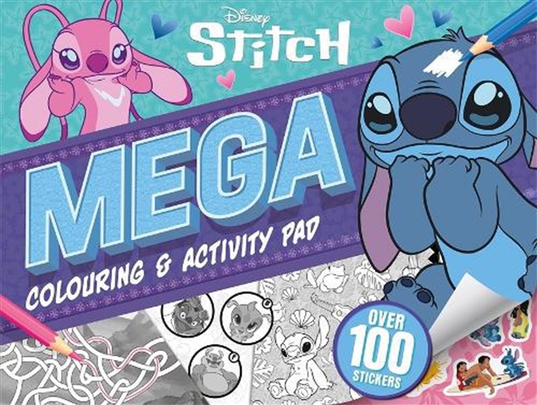 Fscm: Disney Stitch: Mega Colouring & Activity Pad/Product Detail/Kids Activity Books