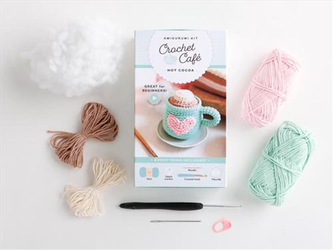 Crochet Cafe Amigurumi Kit Hot Cocoa : Everything You Need Is Included: 100%-Cotton Yarn, Crochet Ho/Product Detail/Crafts & Handiwork