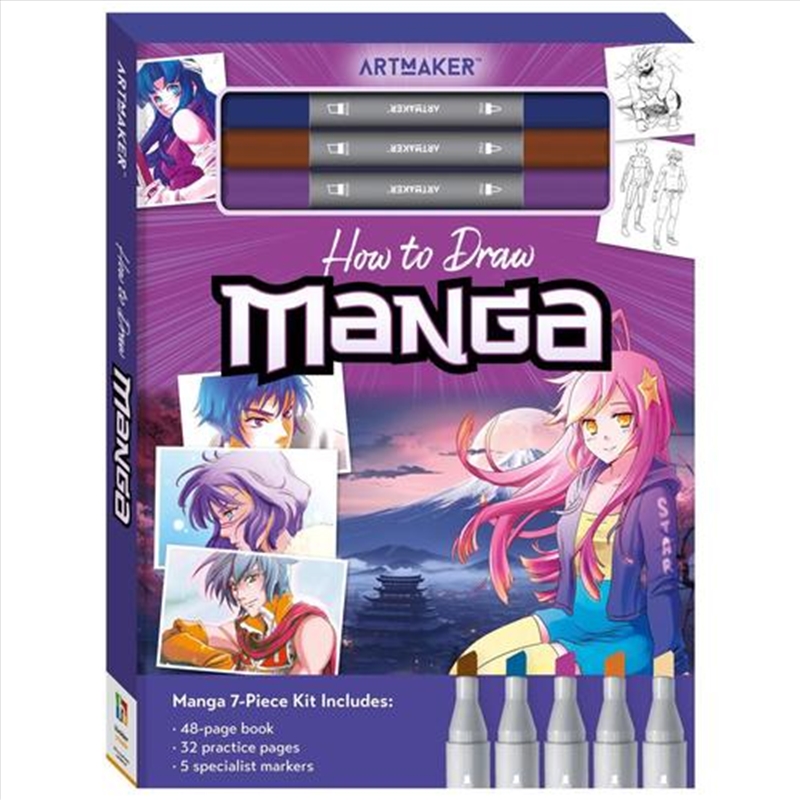 Art Maker Ess How To Draw Manga Kit/Product Detail/Kids Activity Books
