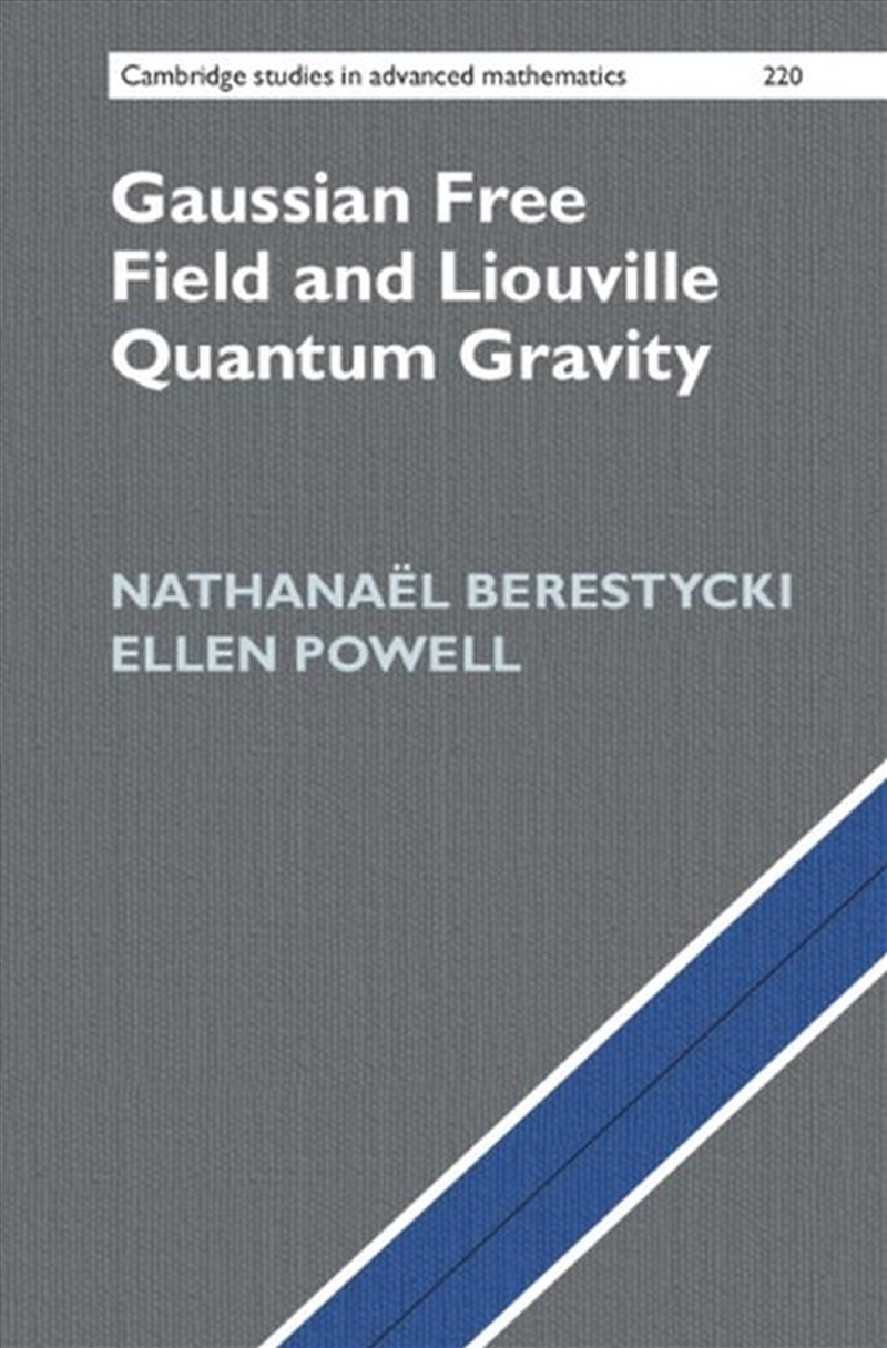 Gaussian Free Field And Liouville Quantum Gravity/Product Detail/Science