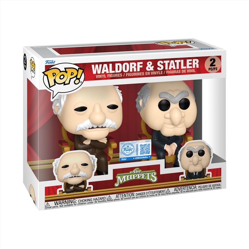 Muppets - Waldorf and Statler Pop! Vinyl 2PK/Product Detail/TV