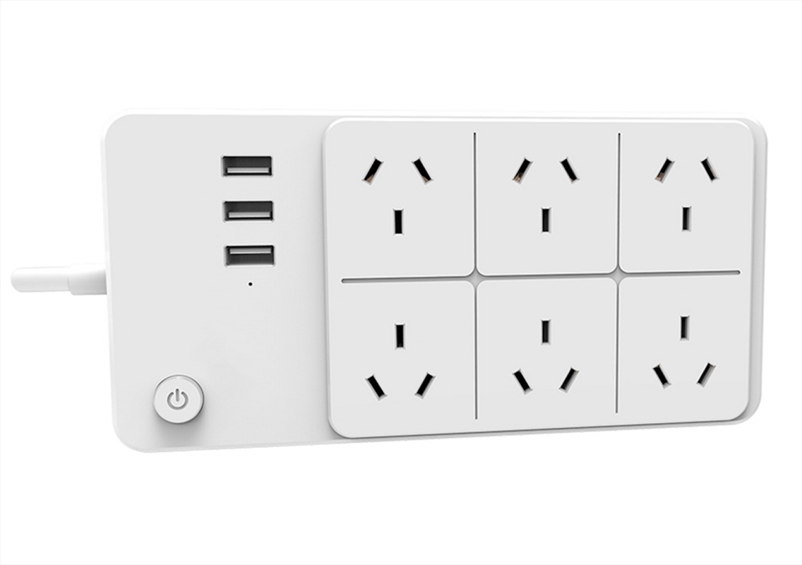Connect Smart Powerboard with 3x USB/Product Detail/Accessories