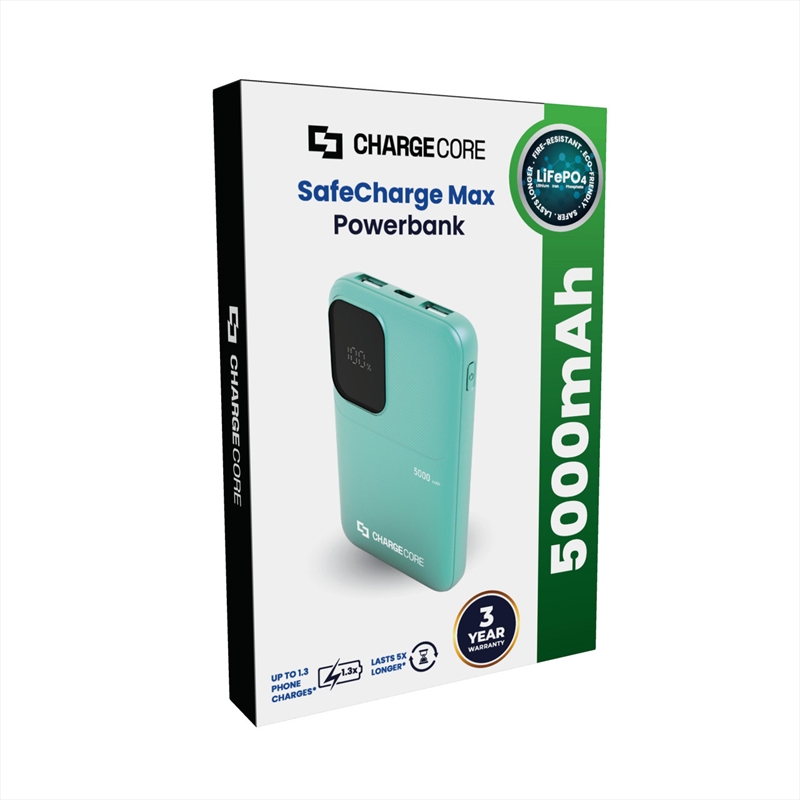ChargeCore LFP Powerbank 5000mAh Aquatic Awe/Product Detail/Consoles & Accessories