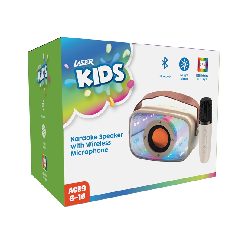 Laser Infinity Light Karaoke Speaker with 1 wireless mic/Product Detail/Speakers