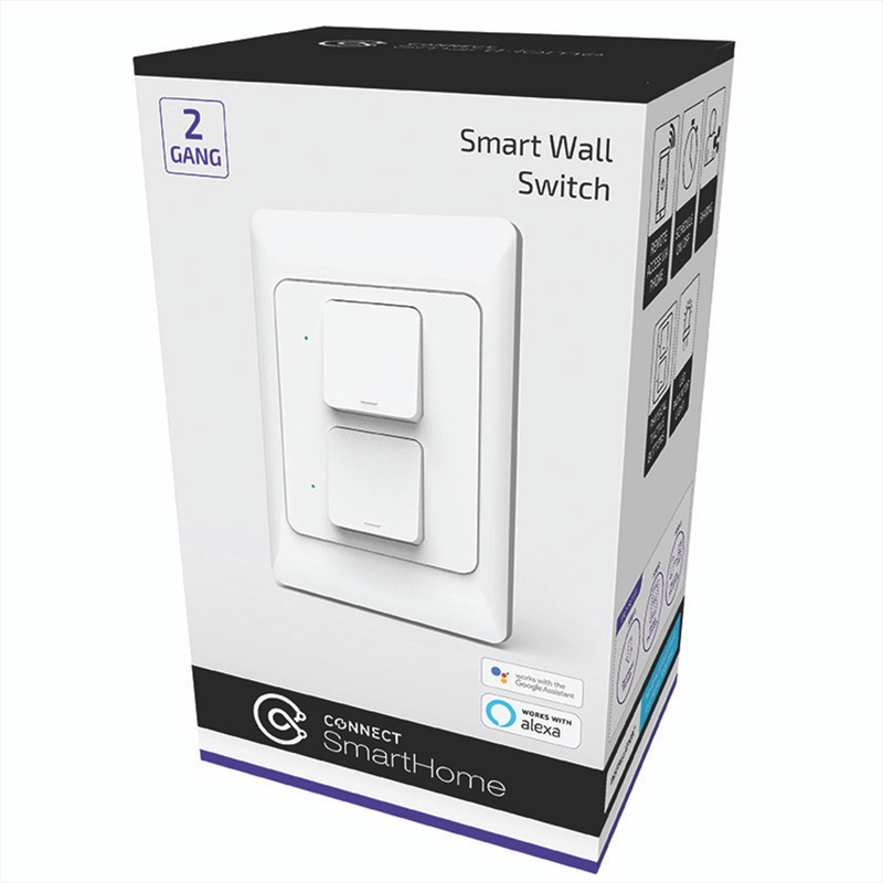 Connect 2 Gang Smart Wall Switch/Product Detail/Electronics