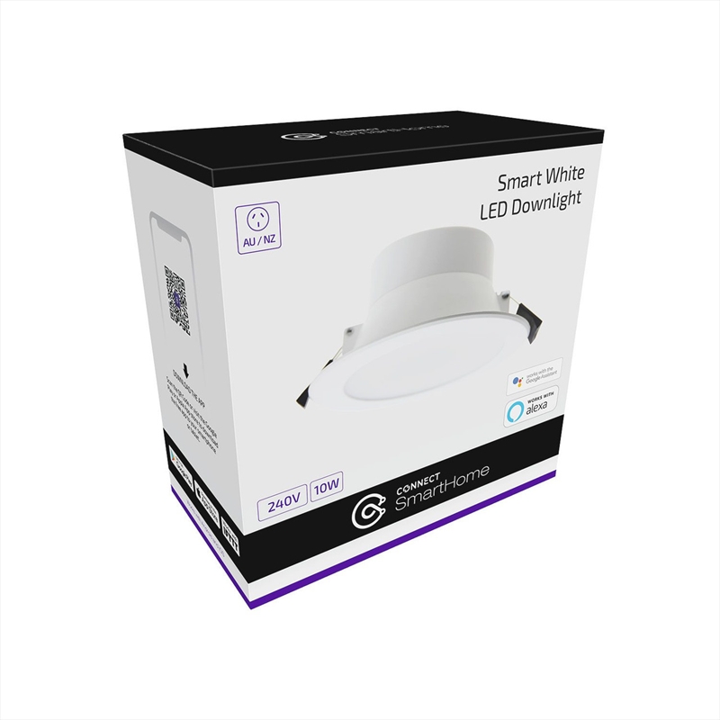 Connect 10W Smart White Downlight 240V 90mm/Product Detail/Lighting