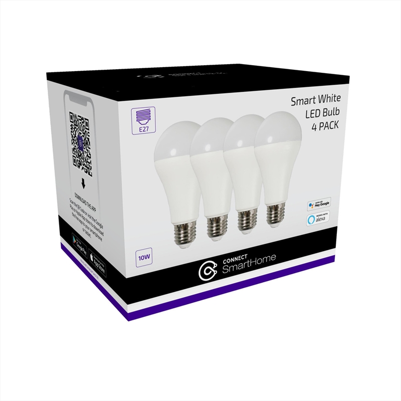 Connect Smart Bulb E27 White 4 Pack/Product Detail/Lighting
