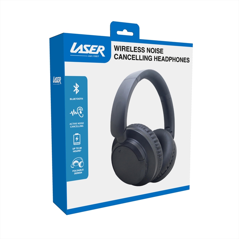 Laser ANC Bluetooth Headphone - Black/Product Detail/Headphones