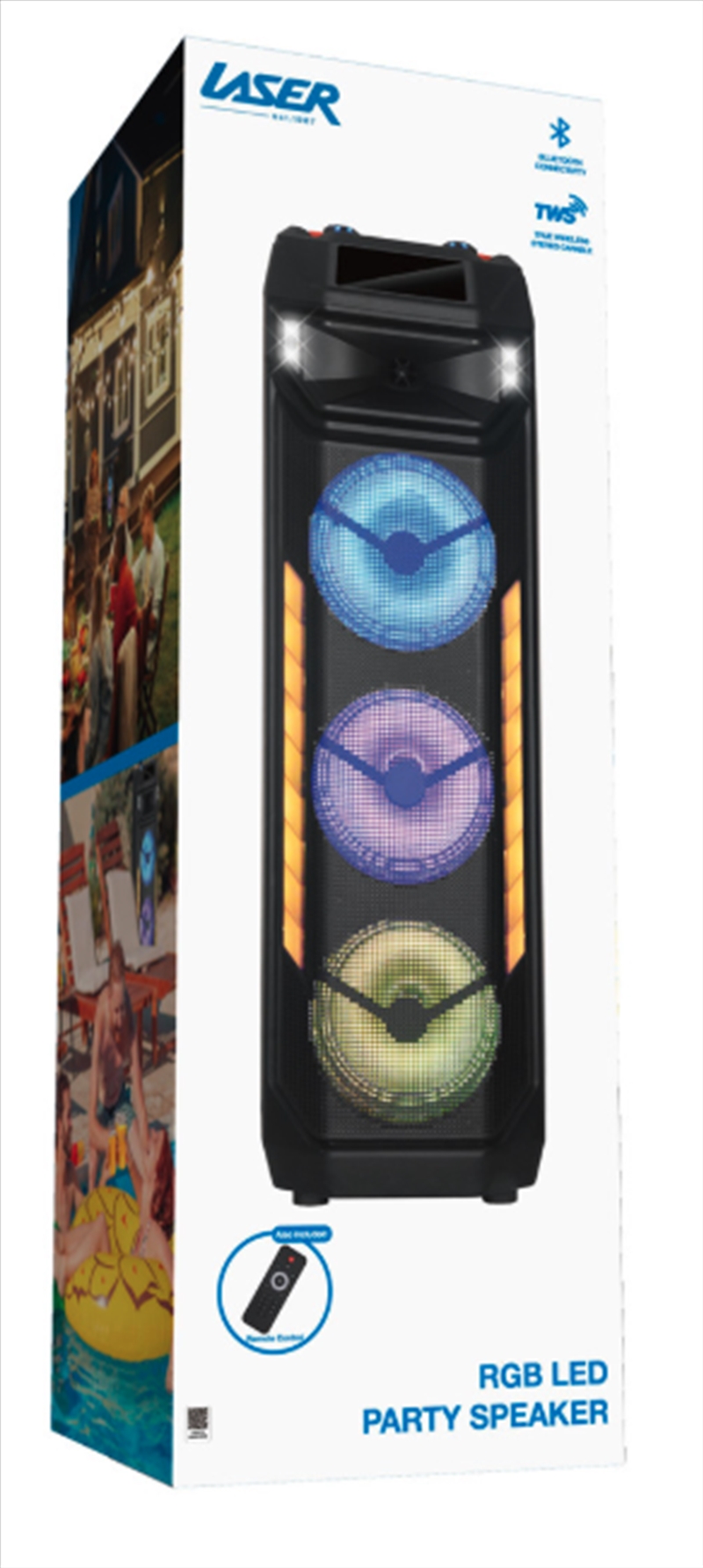 Laser 40W RGB Party Tower Speaker/Product Detail/Speakers