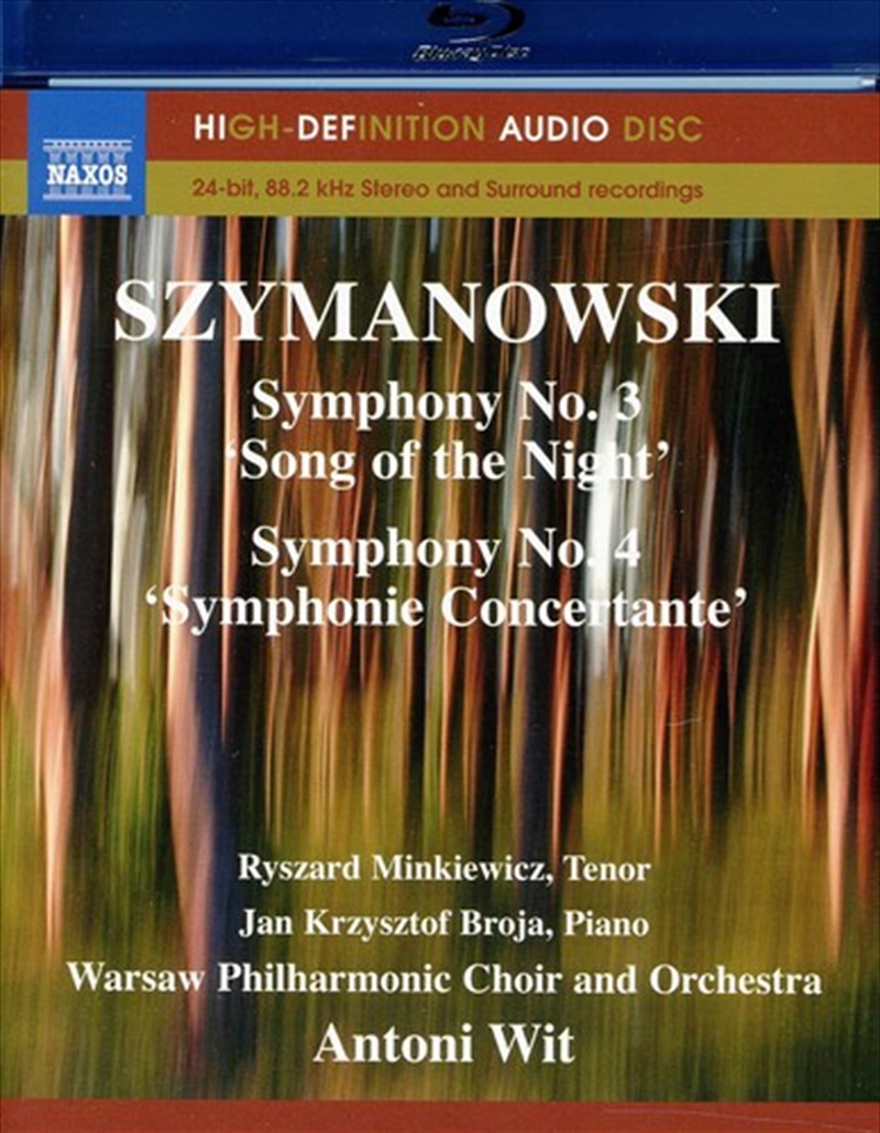 Symphonies 3 & 4/Product Detail/Classical