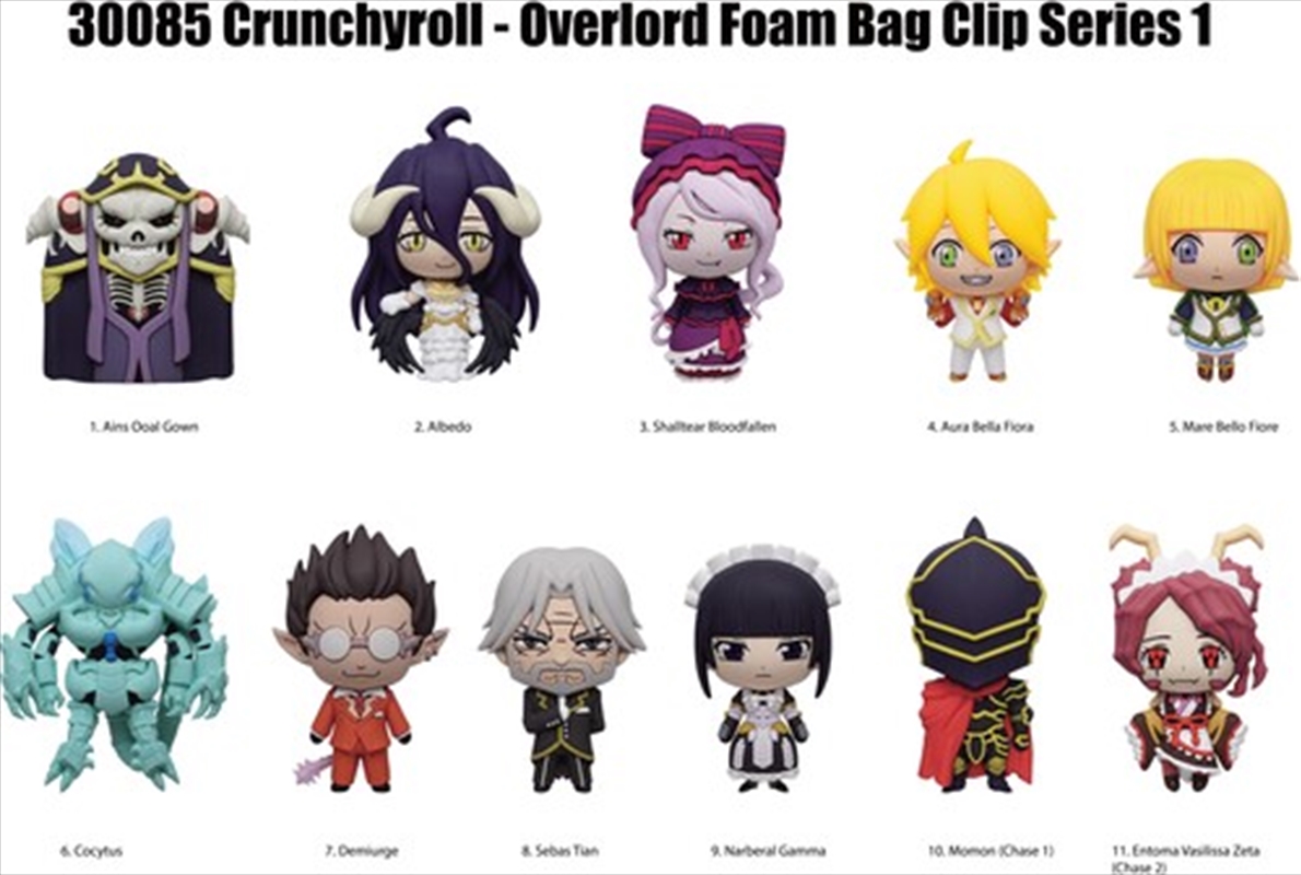 Overlord 3D Foam Bag Clip (SENT AT RANDOM)/Product Detail/Keyrings