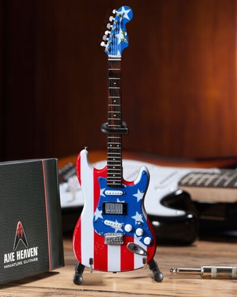 Axe Heaven Wayne Kramer Fender Stratocaster Stars & Stripes USA Mini Guitar Replica Collectible FS-0/Product Detail/Collectables