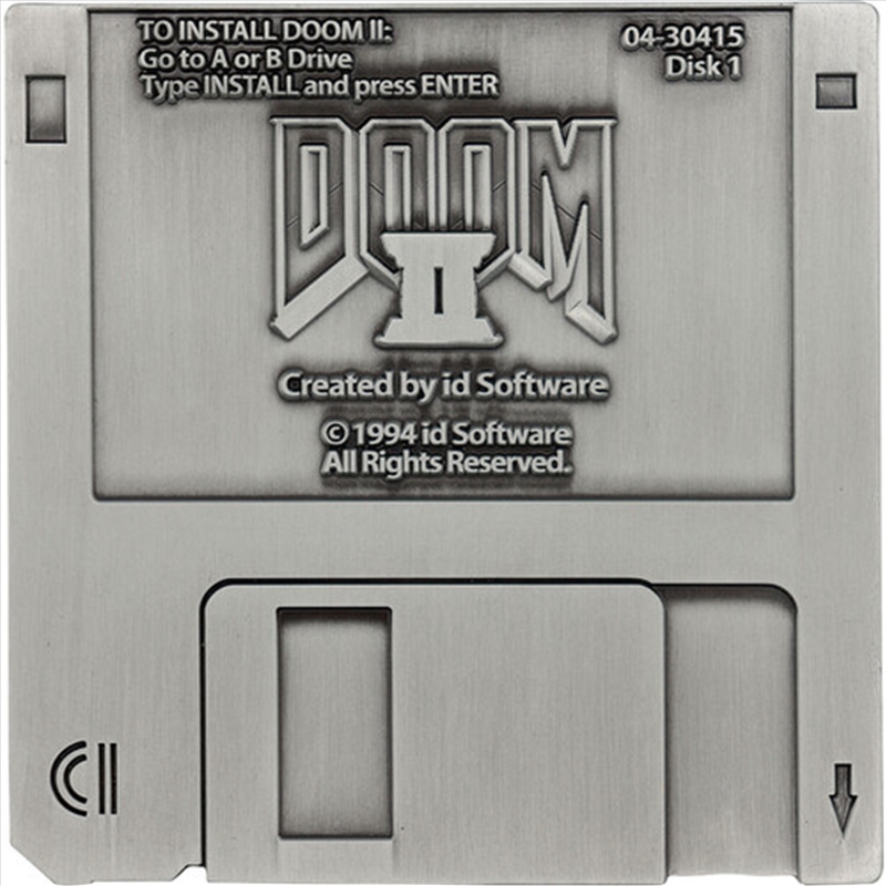 DOOM II Floppy Disk Replica/Product Detail/Collectables
