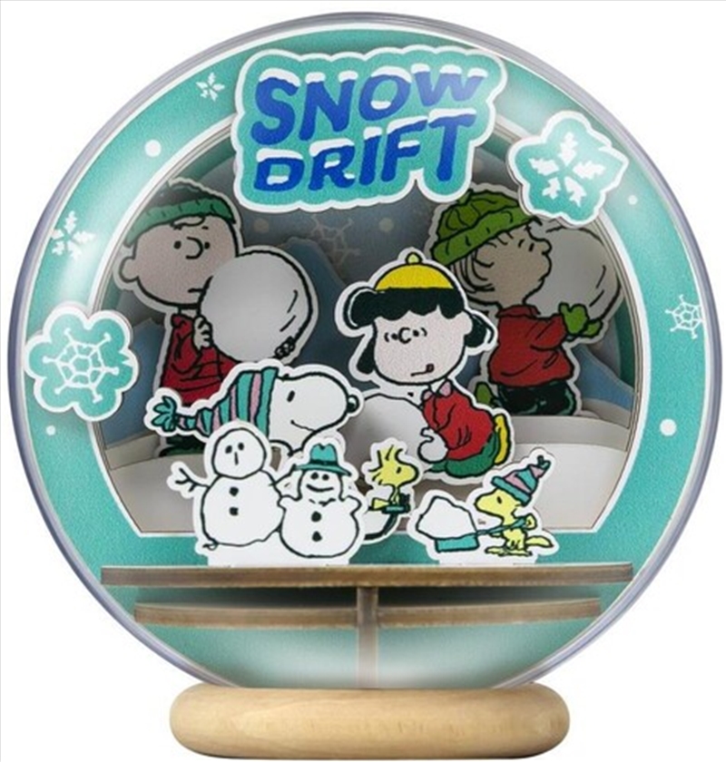 Snoopy Snowman Season Wooden Crystal Ball/Product Detail/Collectables