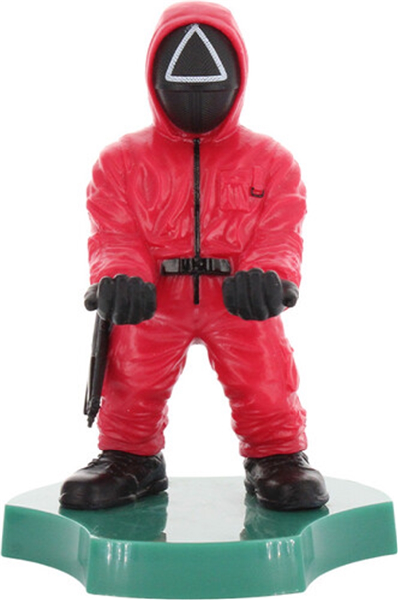 Squid Game: Triangle Guard Holdems, Mini Cable Guys Phone Stand and Device Holder/Product Detail/Collectables