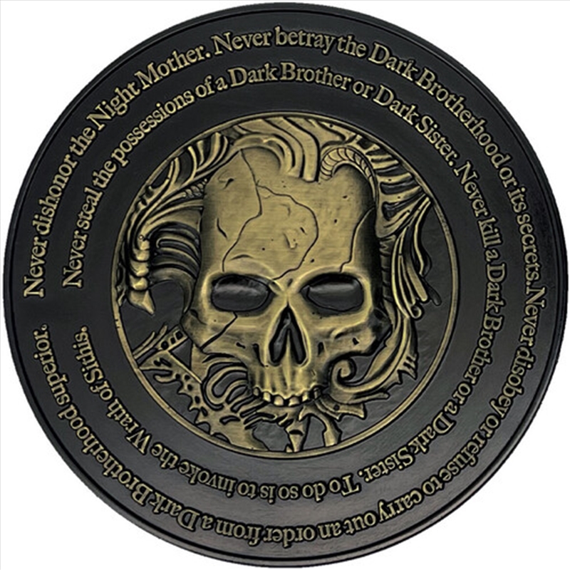 The Elder Scrolls IV: Oblivion Dark Brotherhood Medallion/Product Detail/Collectables