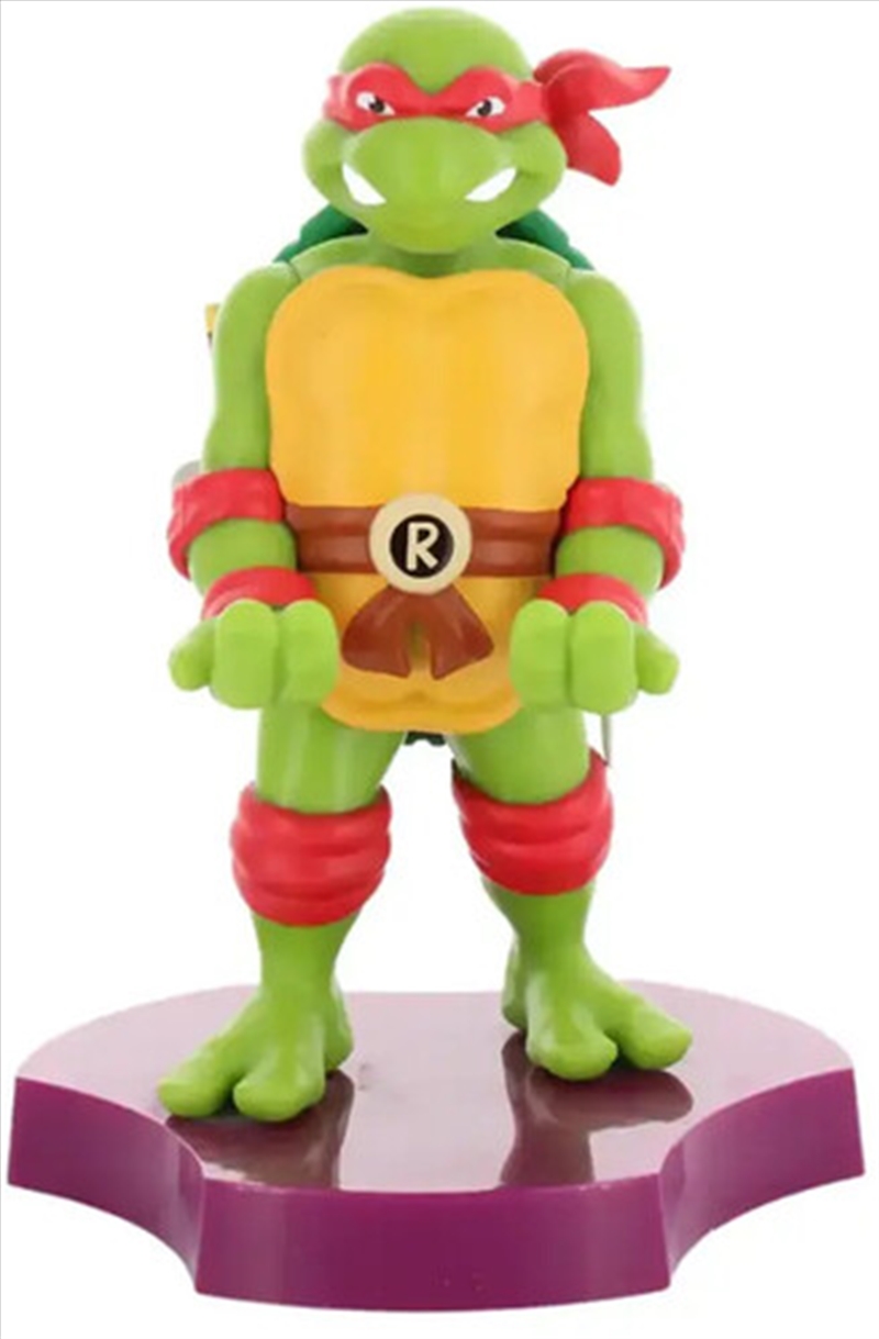 TMNT: Raphael Holdems, Mini Cable Guys Phone Stand and Device Holder/Product Detail/Collectables
