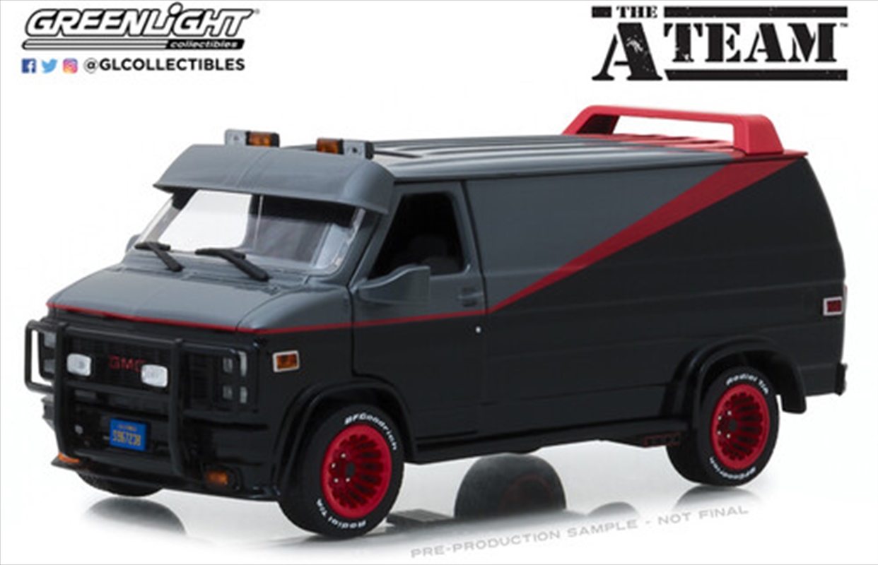 GreenLight Collectibles - 1:24 The A-Team (1983-87 TV Series) - 1983 GMC Vandura/Product Detail/Figurines