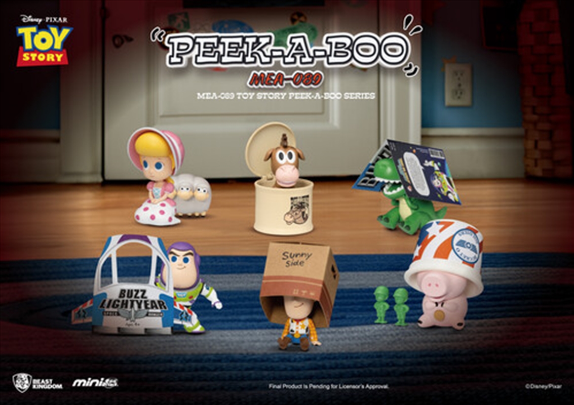 Beast Kingdom - Mini Egg Attack - Disney - Pixar - Toy Story Peek-a-Boo Series Blind Box (One random/Product Detail/Figurines