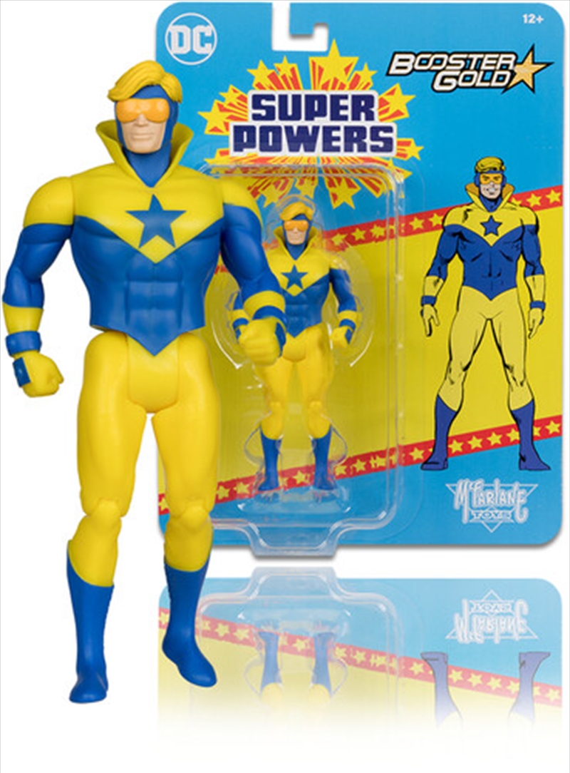 DC Direct - Justice League - Super Powers - 4.5" Booster Gold Action Figure/Product Detail/Figurines