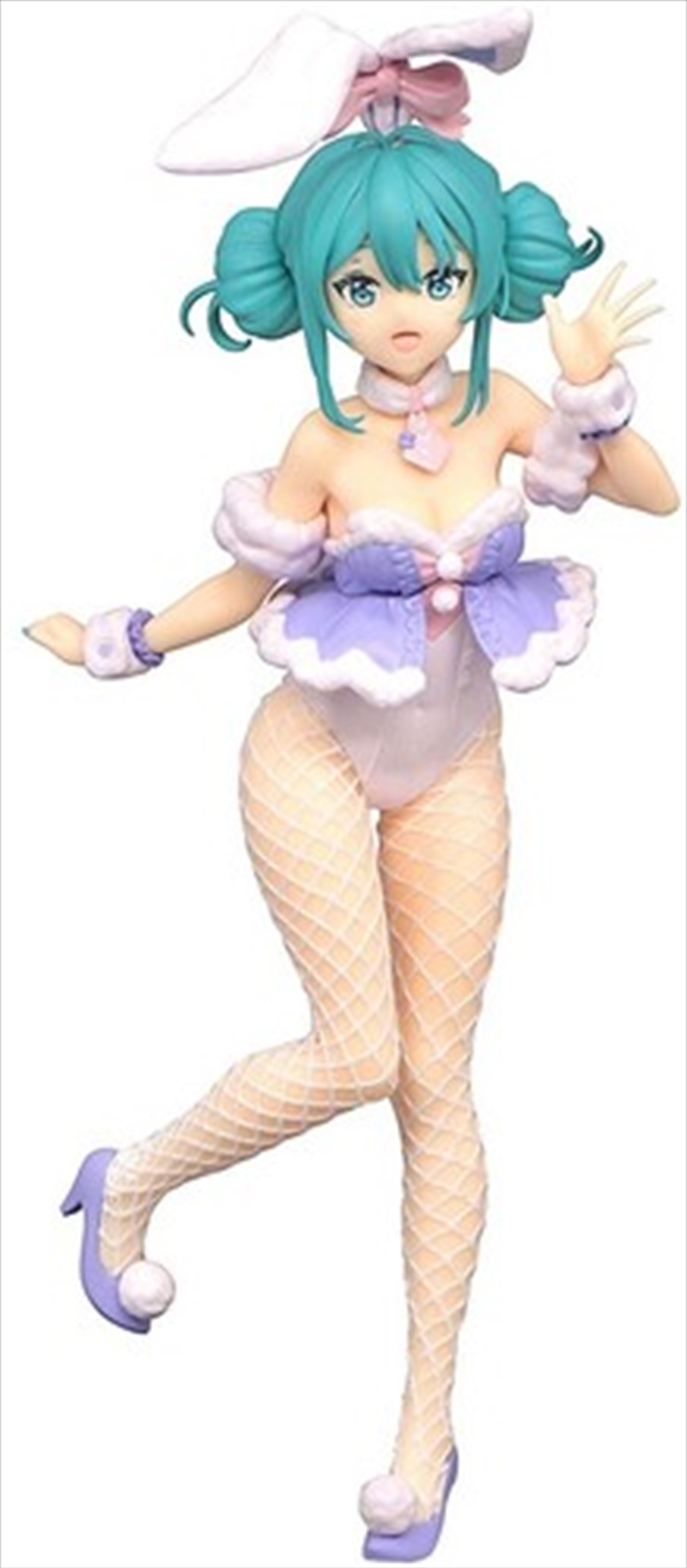 Furyu - Hatsune Miku - BiCute Bunnies - White Rabbit Purple Color Figure/Product Detail/Figurines