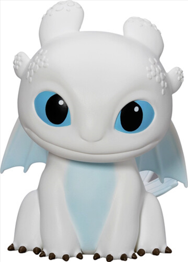 How to Train Your Dragon Series Palm Size Vinyl Function Figurine Light Fury/Product Detail/Figurines