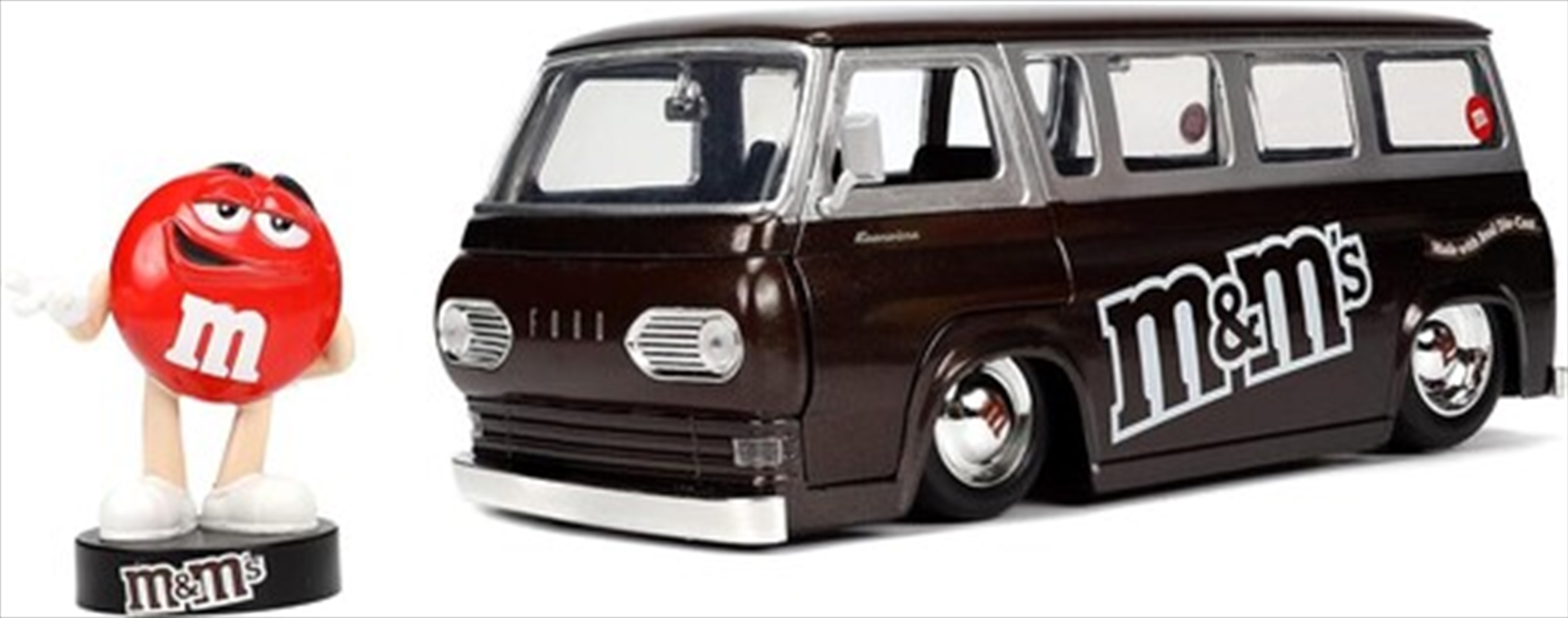 Jada Toys - 1:24 M&M's 1965 Ford Econoline with Red Figure/Product Detail/Figurines