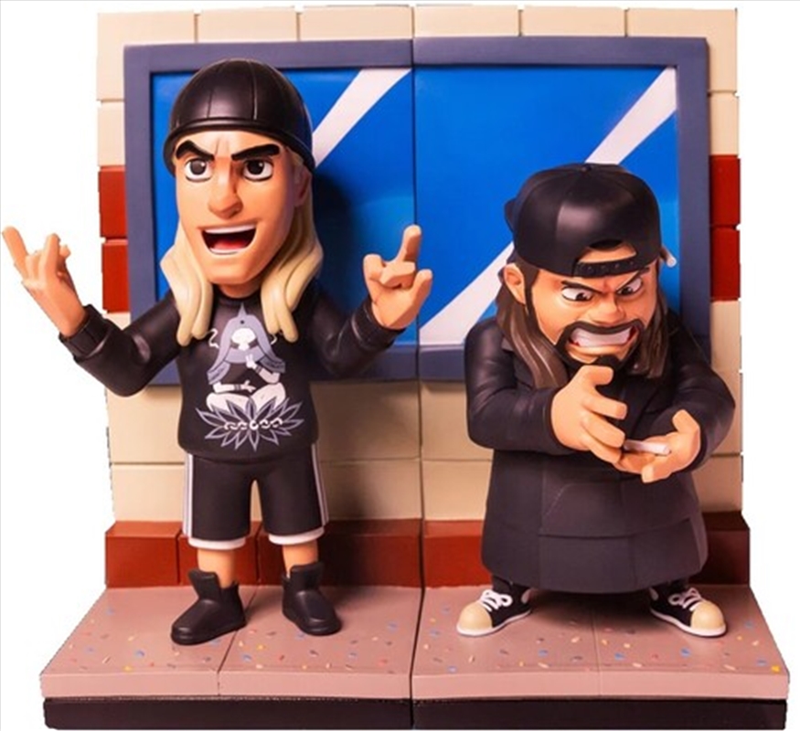 Bedrock Collectibles - Jay & Silent Bob Chibitz Figure Diorama/Product Detail/Figurines