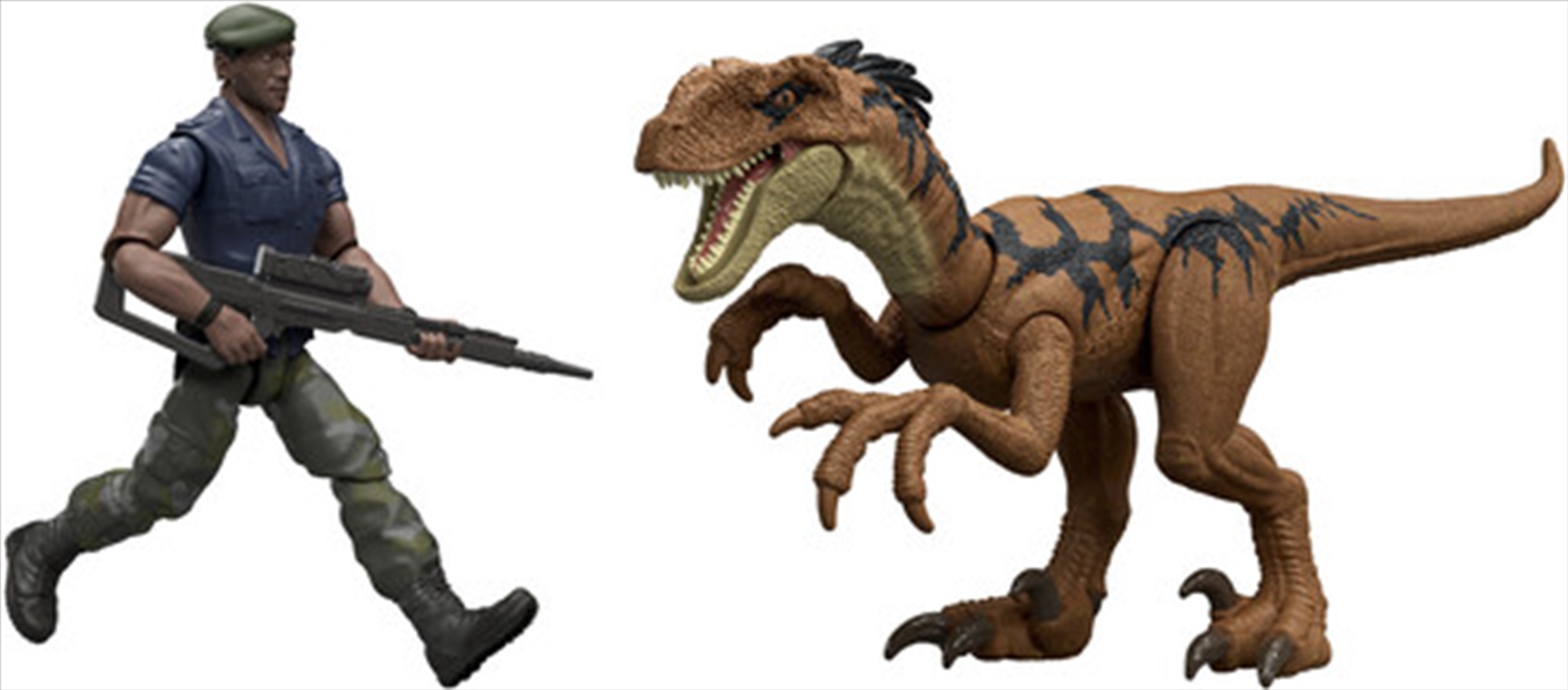 Mattel - Jurassic World: Rebirth Duncan Kincaid & Velociraptor Action Figure 2-Pack/Product Detail/Figurines
