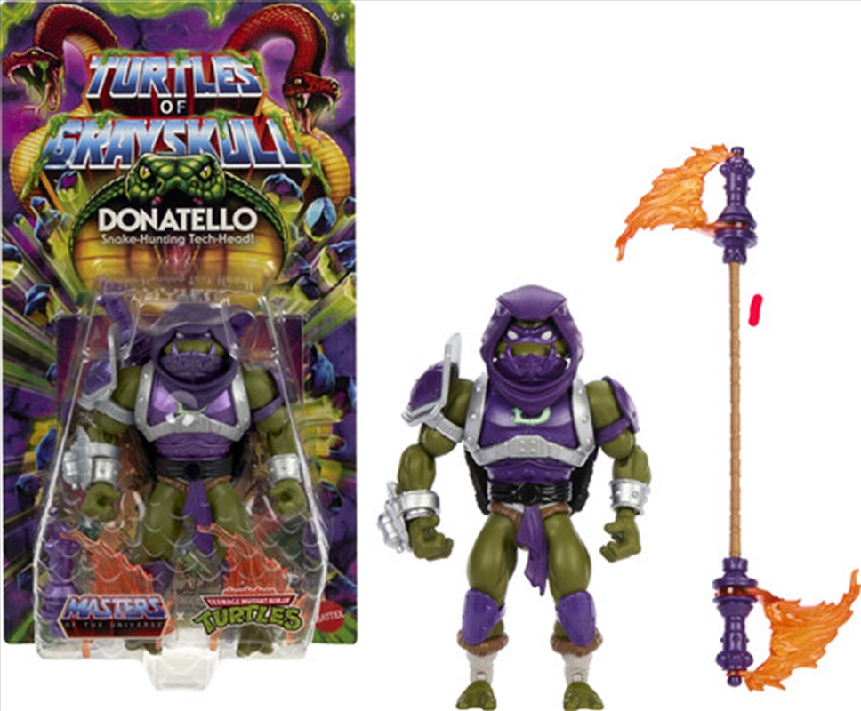 Mattel Collectible - Turtles of Grayskull - Donatello Action Figure (He-Man, MOTU, TMNT)/Product Detail/Figurines