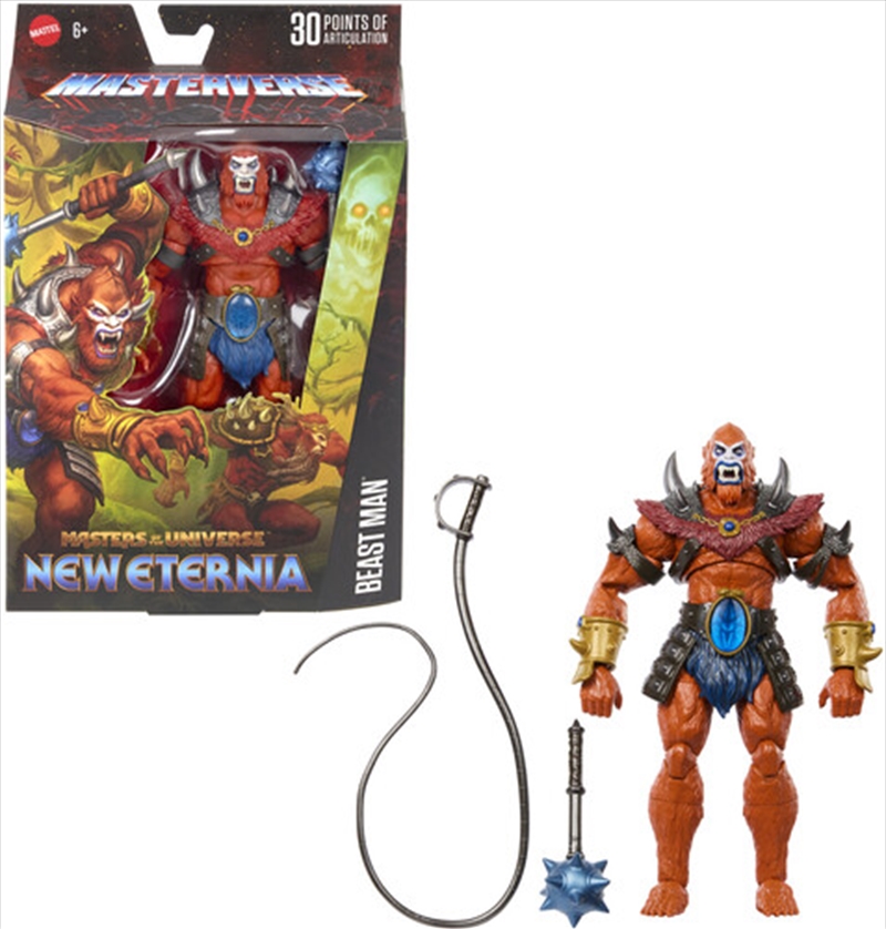 Mattel Collectible - Masters of the Universe Masterverse New Eternia Beast Man (He-Man, MOTU)/Product Detail/Figurines