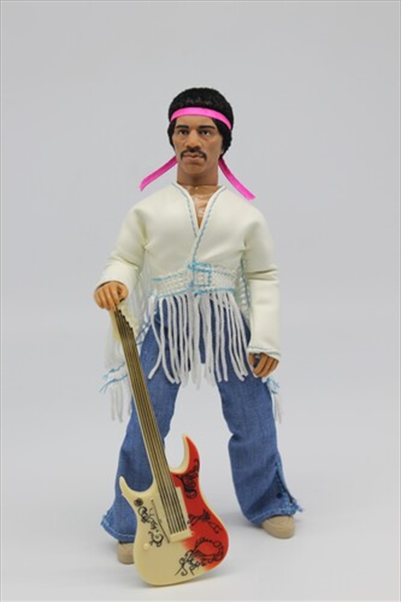 Mego - Jimi Hendrix - Woodstock 8" Action Figure with Flocked Hair/Product Detail/Figurines