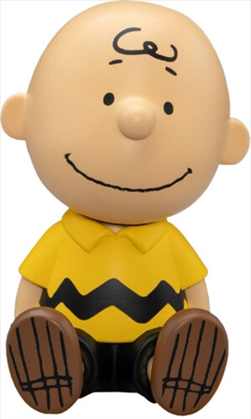 Beast Kingdom - Peanuts Series - Palm Size Vinyl Functional Figurine - Charlie Brown Piggy Bank/Product Detail/Figurines