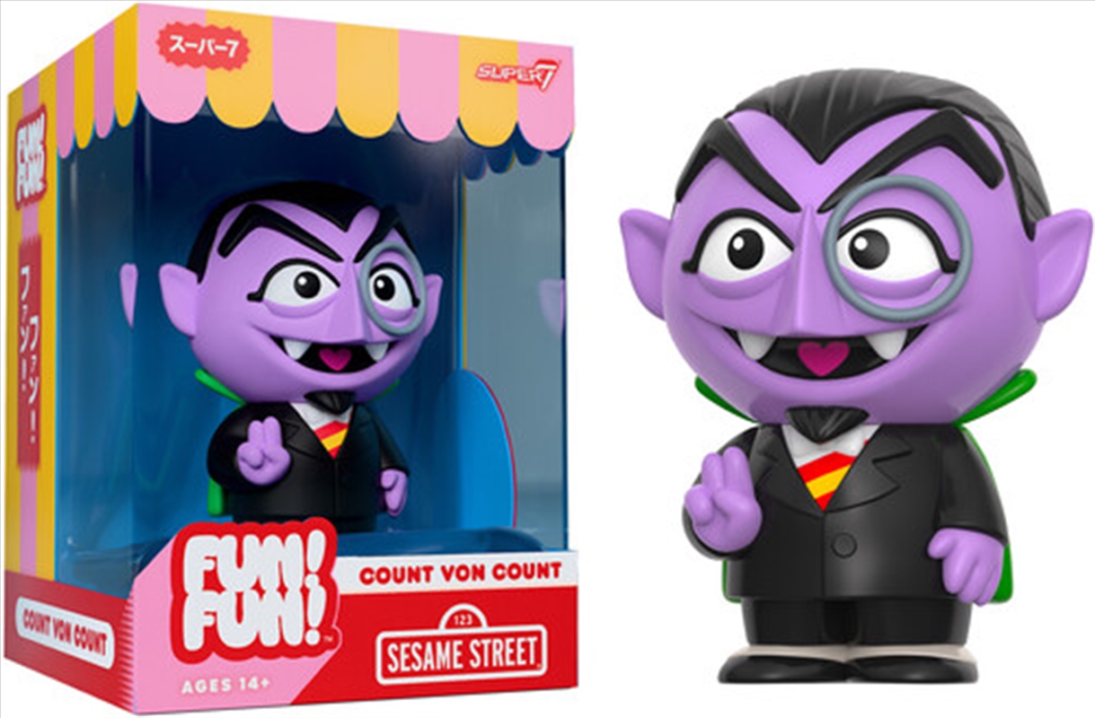 Super7 - Sesame Street - FUN! FUN! Wv1 - Count Von Count/Product Detail/Figurines