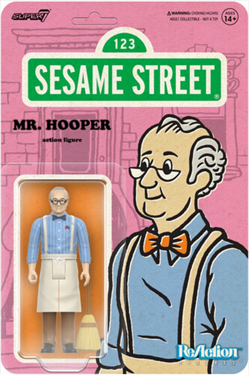 Super7 - Sesame Street - ReAction Figures Wv3 - Mr. Hooper/Product Detail/Figurines