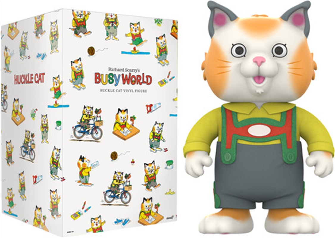 Super7 - Richard Scarry - Supersize Vinyl Figure - Huckle Cat/Product Detail/Figurines