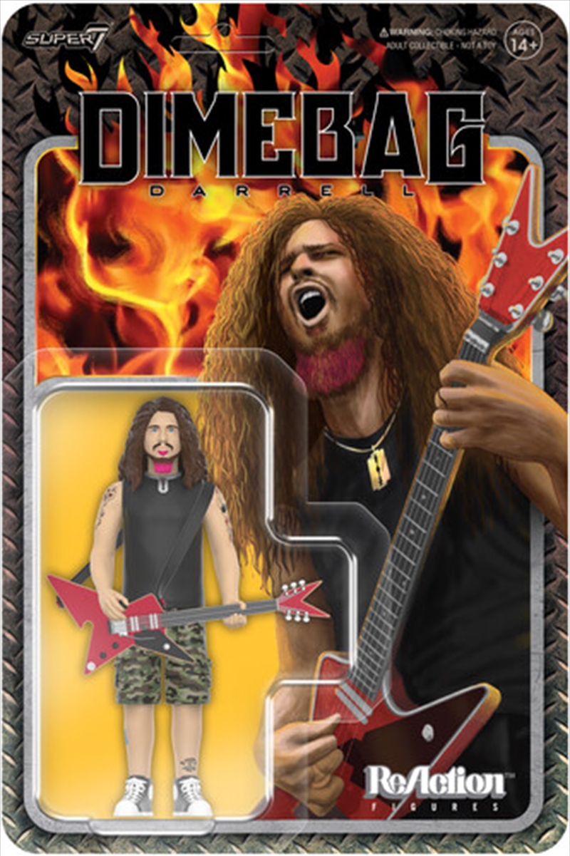 Super7 - Dimebag Darrell - ReAction Figures Wv1 - Dimebag Darrell (Culprit)/Product Detail/Figurines
