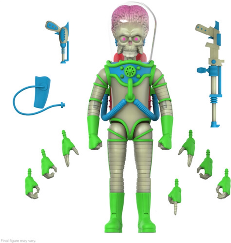 Super7 - Mars Attacks - ULTIMATES! Wv2 - Martian (Glow) Action Figure/Product Detail/Figurines