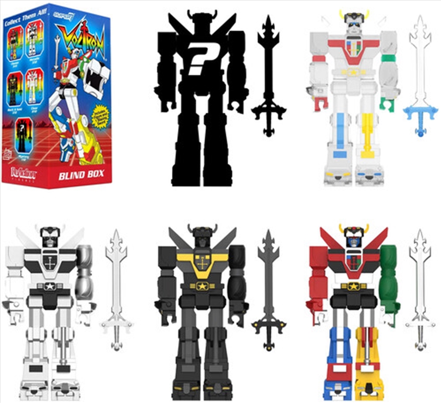 Super7 - Voltron - Reaction Blind Box Wv1 - 12pc Flat/Product Detail/Figurines