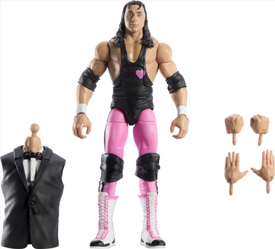 Mattel Collectible - WWE Elite Collection: WrestleMania 6" Bret "Hit Man" Hart Action Figure (With B/Product Detail/Figurines